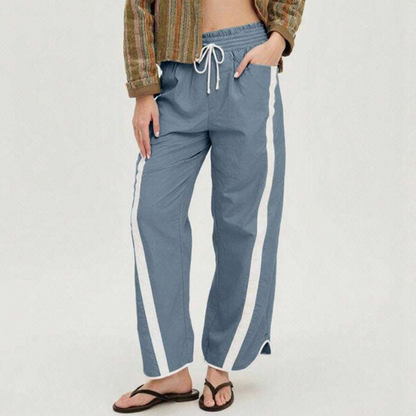 Women's Loose Barrel Pants Quick Dry Lightweight Hiking with Pockets