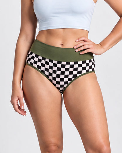 5-Pack High-Waisted Cotton Briefs