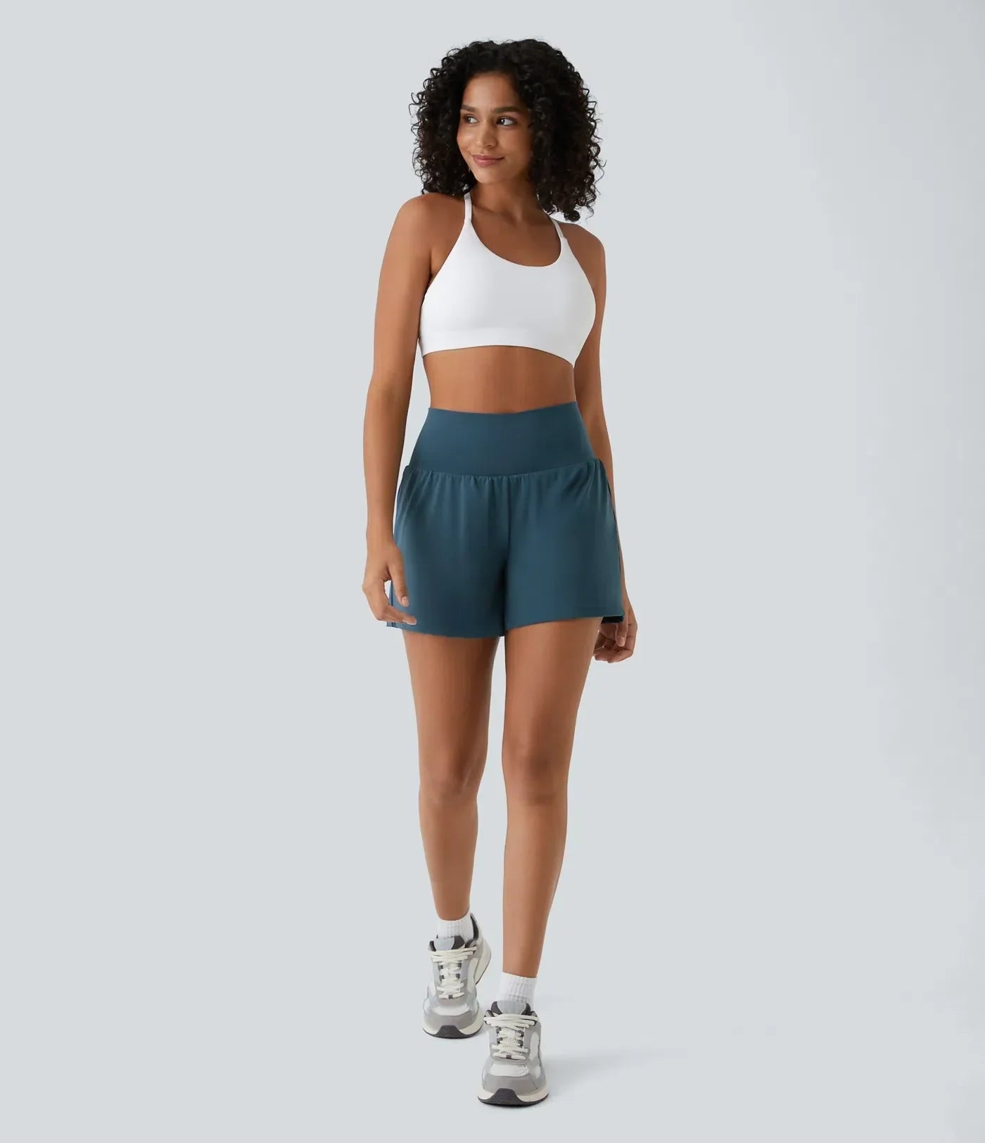 Woman's Super High Waisted Shorts