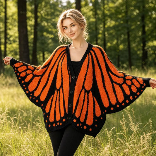 Monarch Butterfly Cardigan